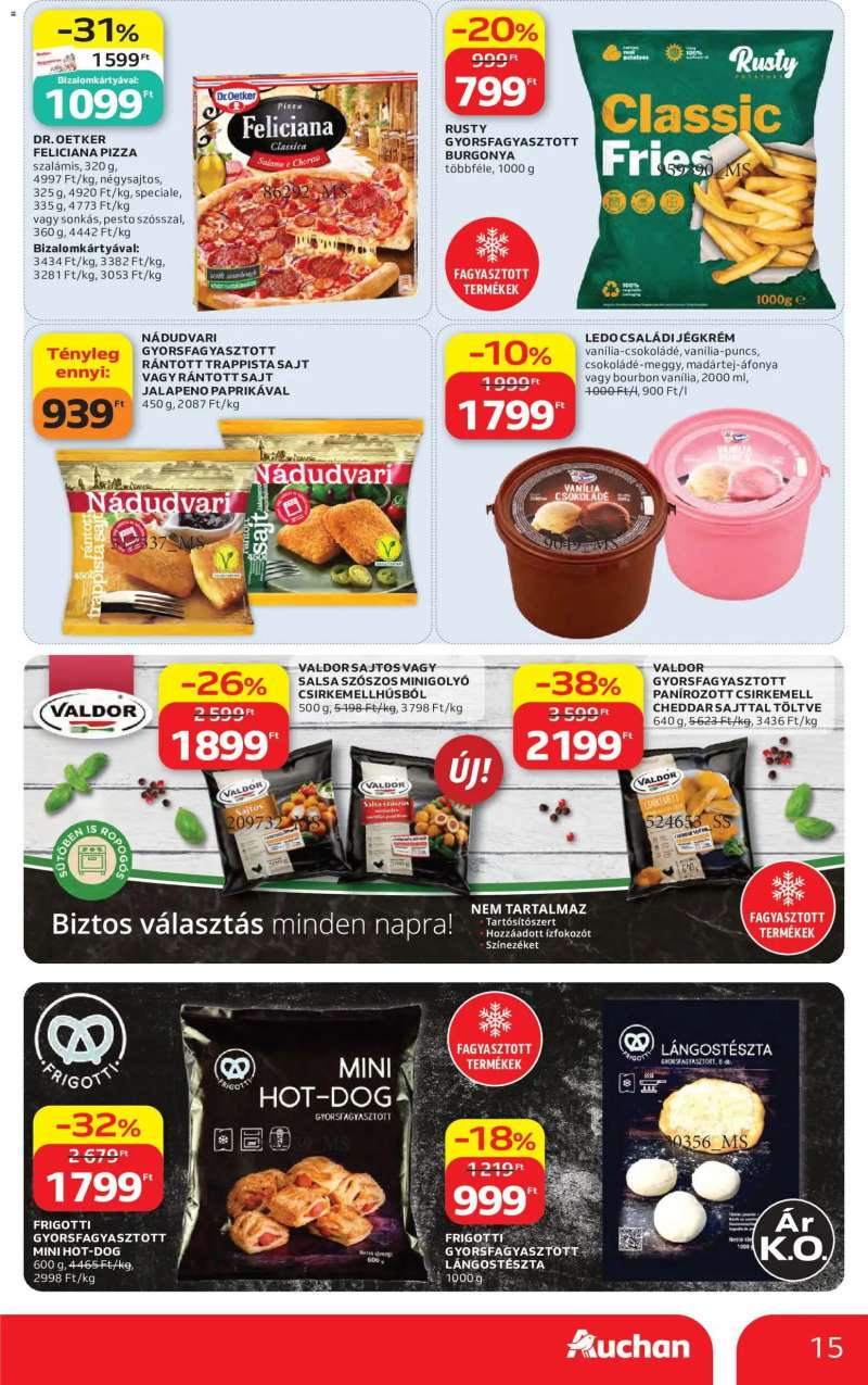 Auchan Auchan akciós újság 15 oldal