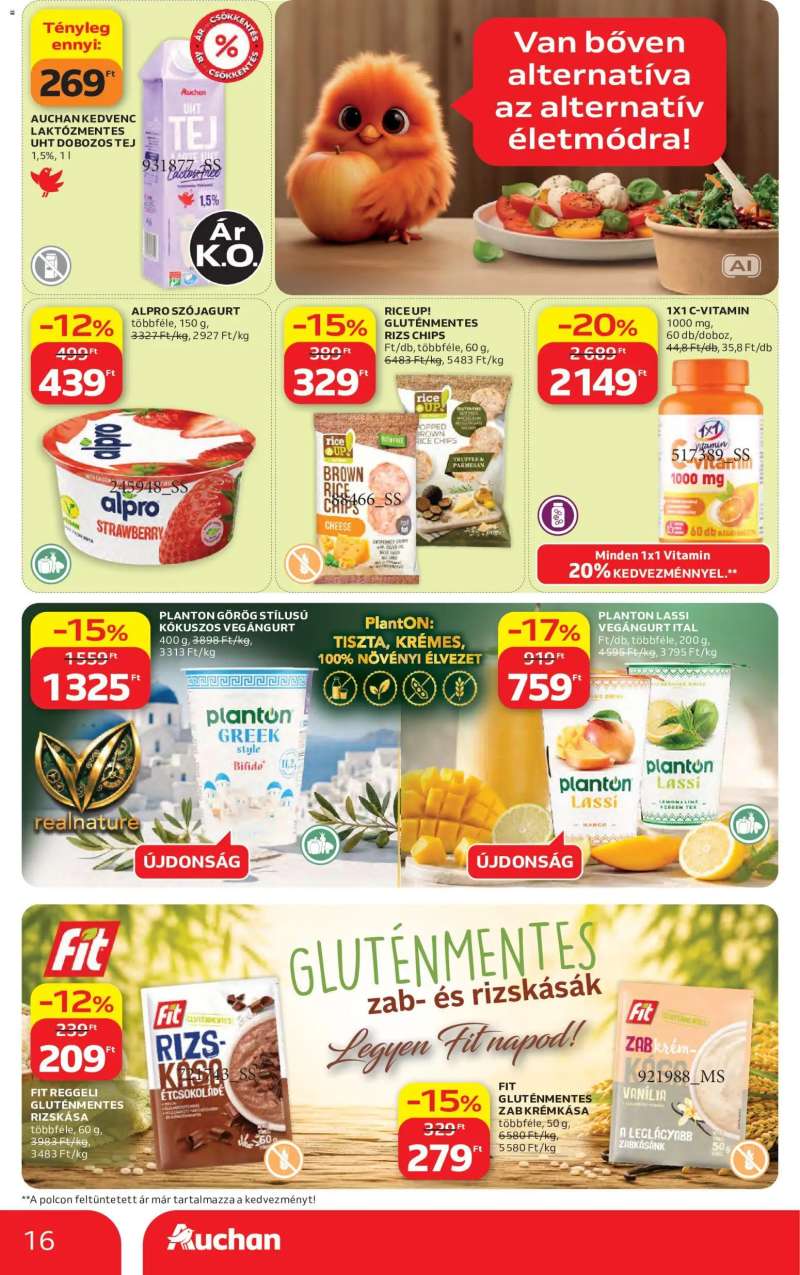 Auchan Auchan akciós újság 16 oldal
