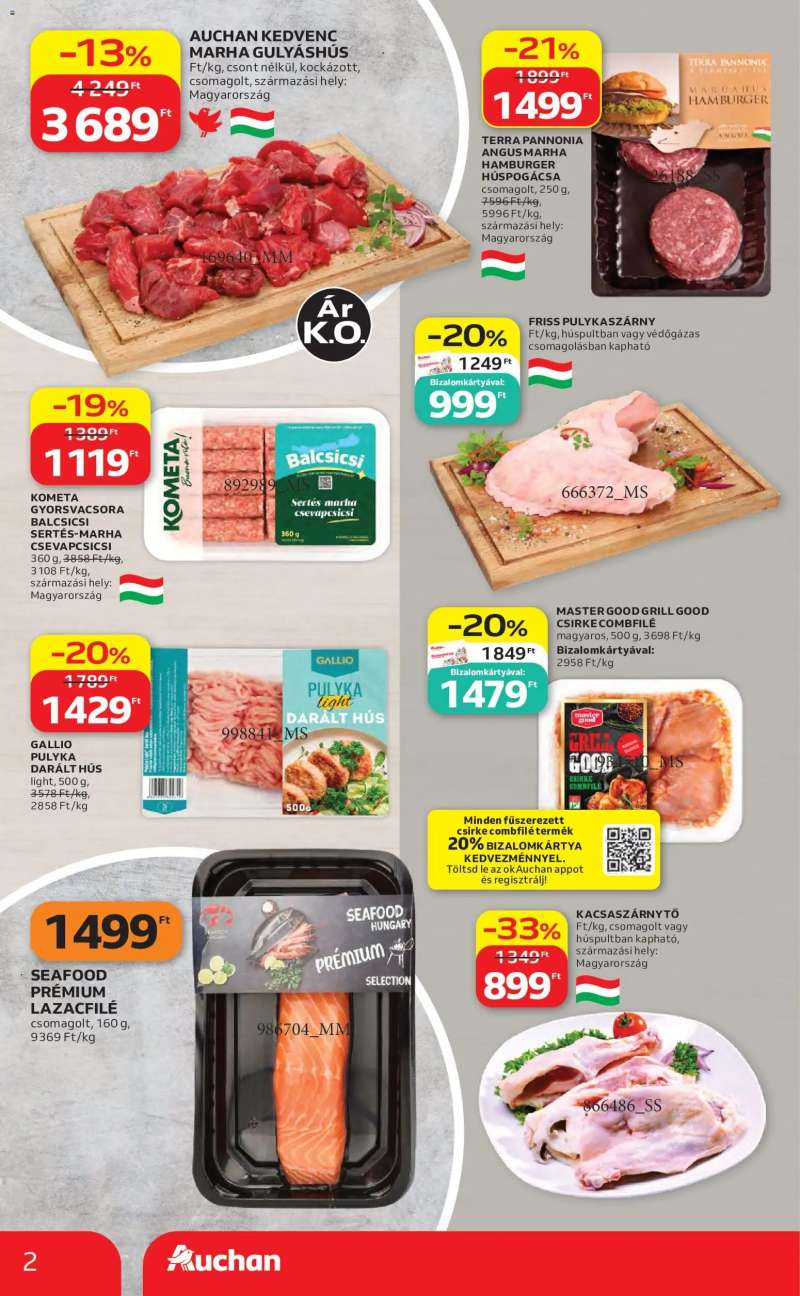 Auchan Auchan akciós újság 2 oldal