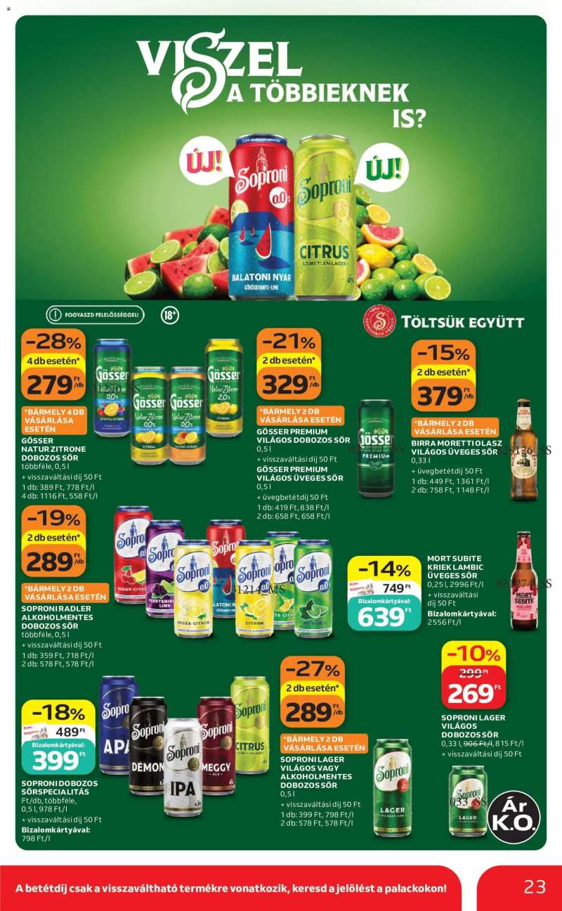 Auchan Auchan akciós újság 23 oldal