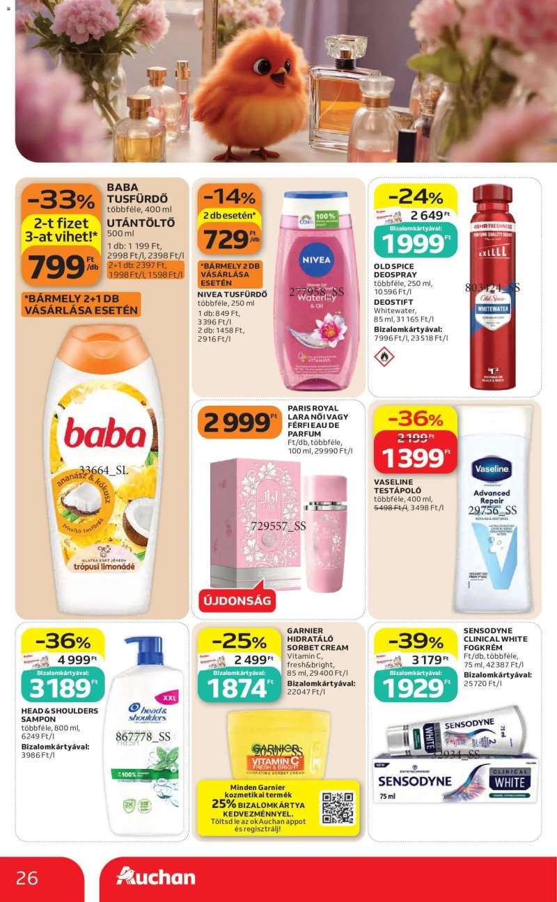 Auchan Auchan akciós újság 26 oldal