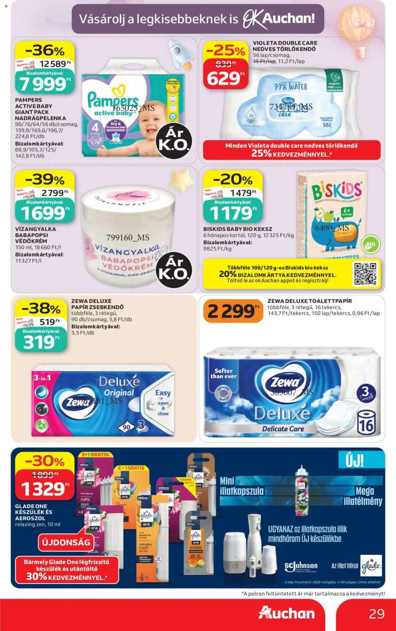 Auchan Auchan akciós újság 29 oldal