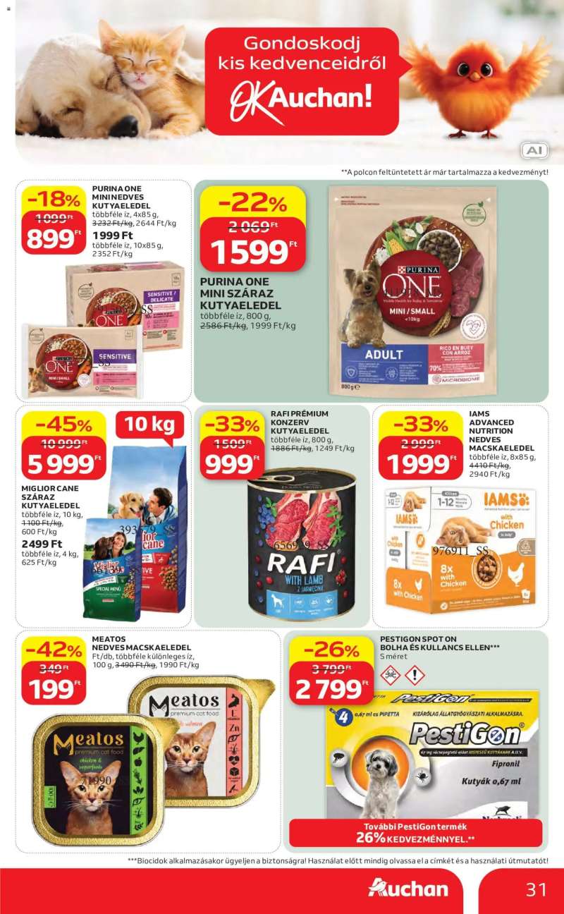Auchan Auchan akciós újság 31 oldal