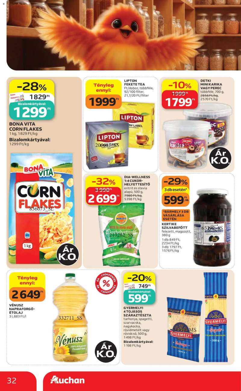 Auchan Auchan akciós újság 32 oldal