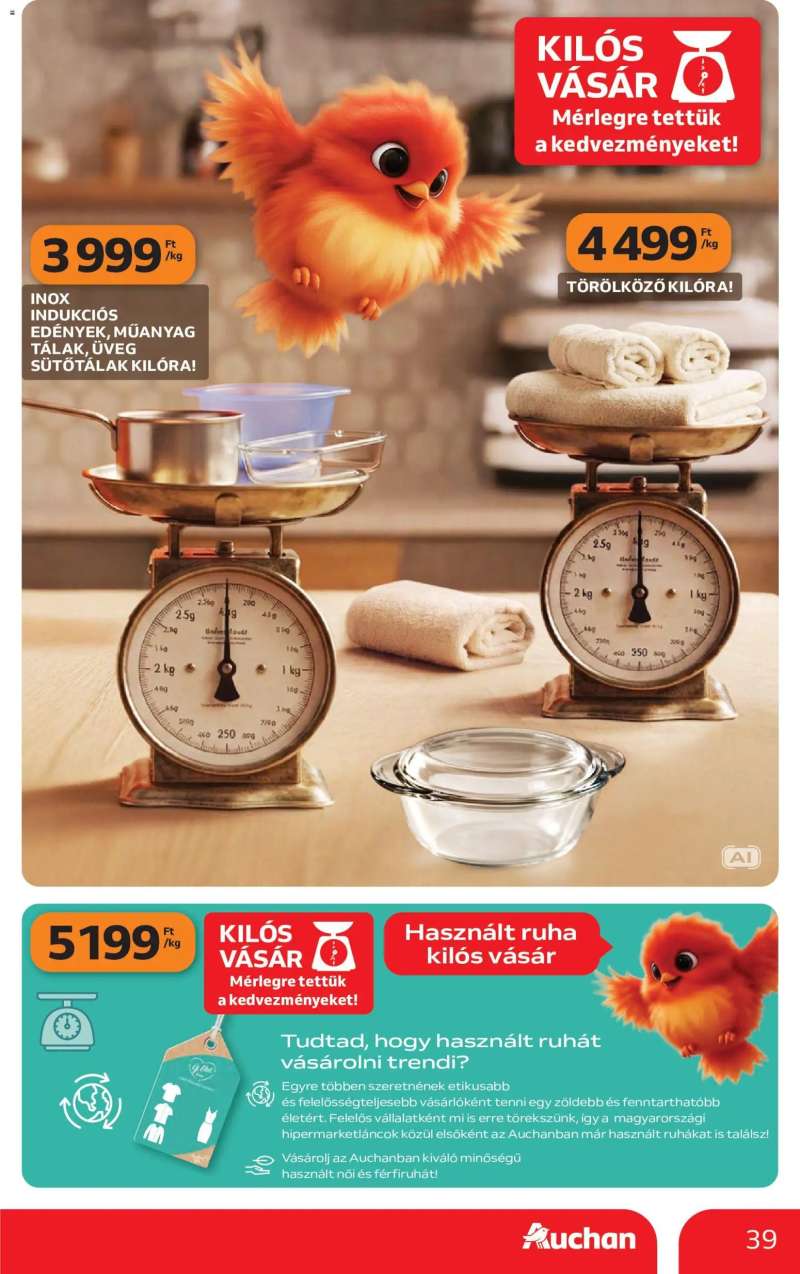 Auchan Auchan akciós újság 39 oldal