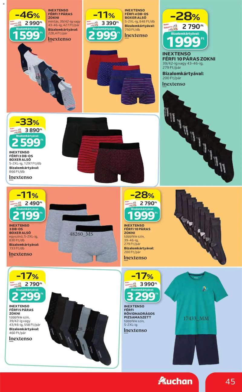 Auchan Auchan akciós újság 45 oldal