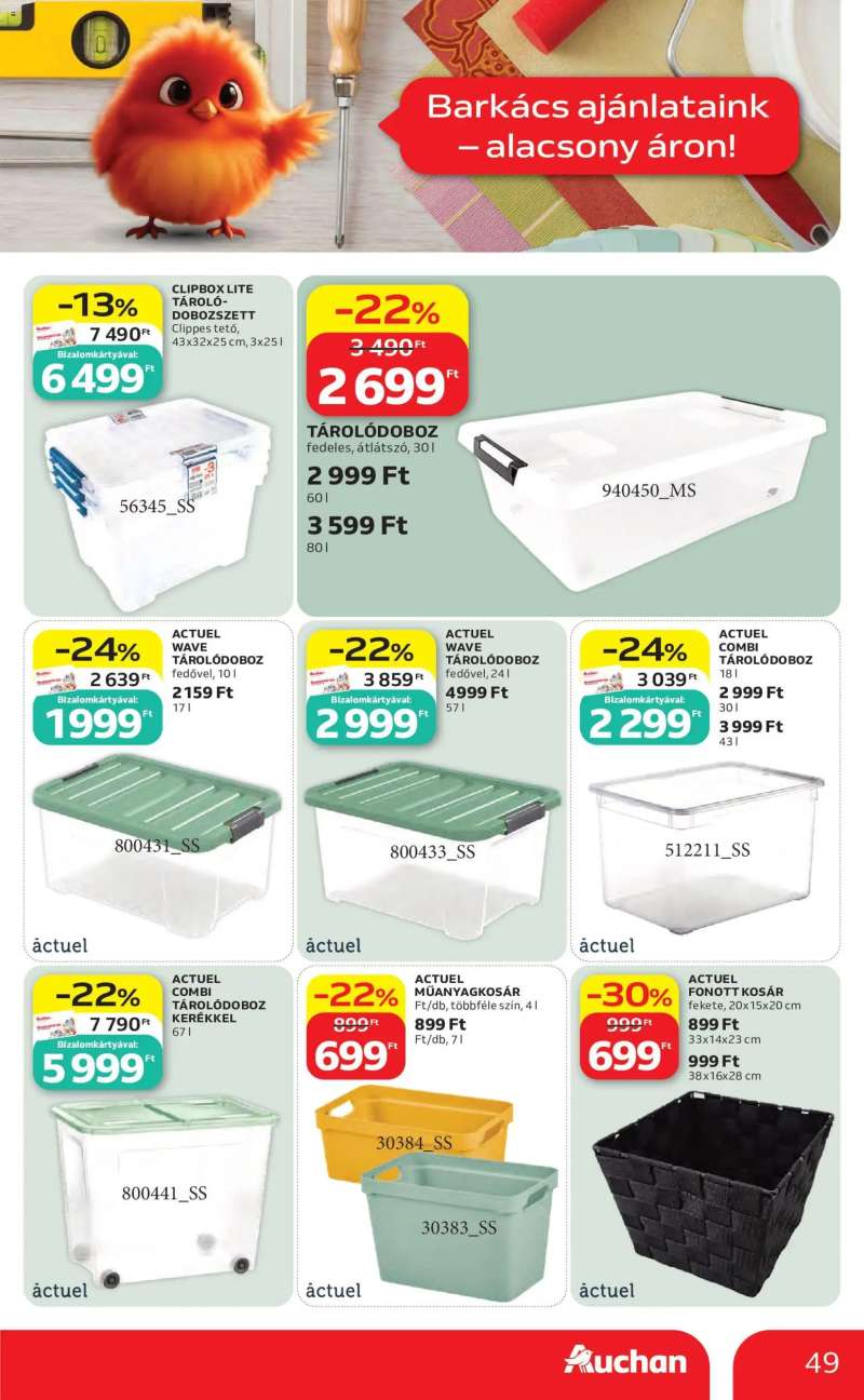 Auchan Auchan akciós újság 49 oldal
