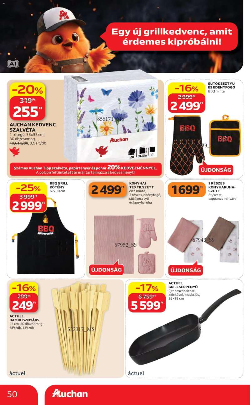 Auchan Auchan akciós újság 50 oldal