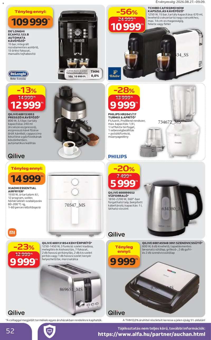 Auchan Auchan akciós újság 52 oldal