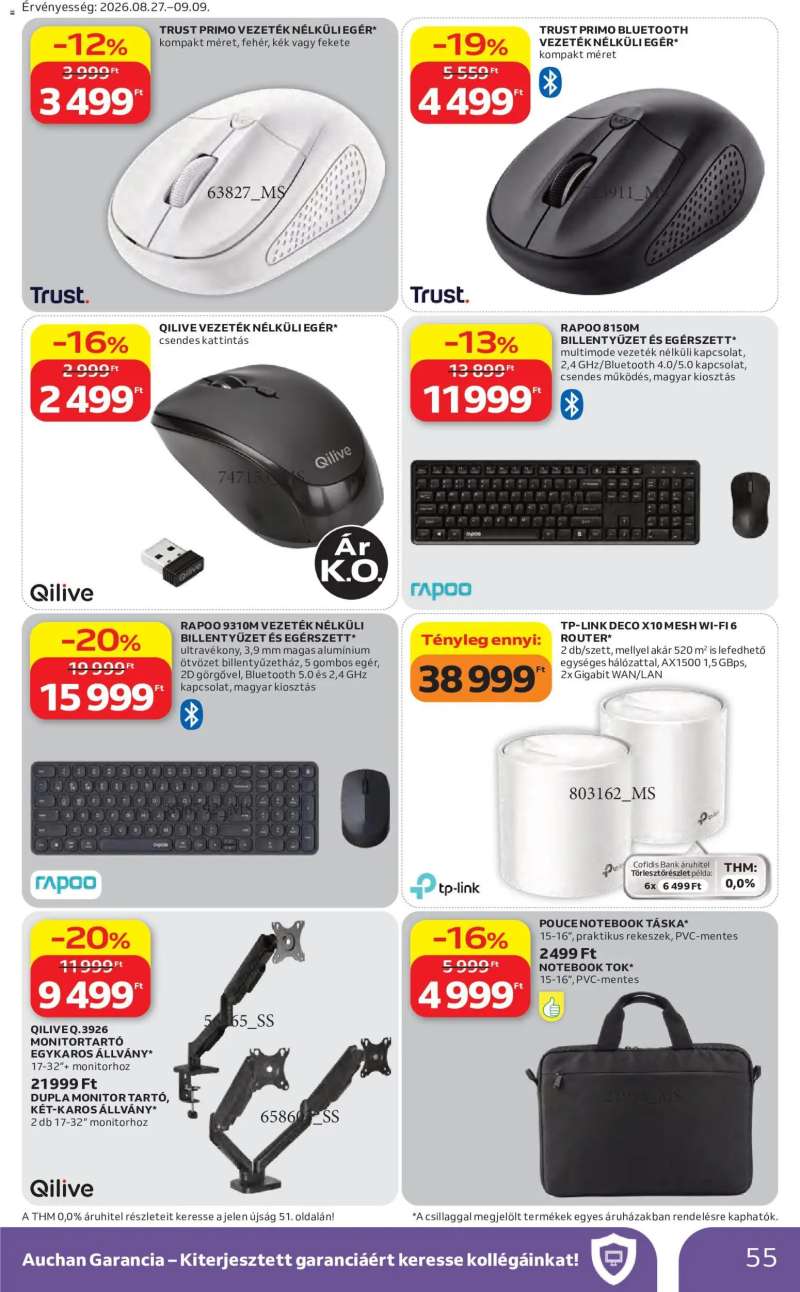 Auchan Auchan akciós újság 55 oldal