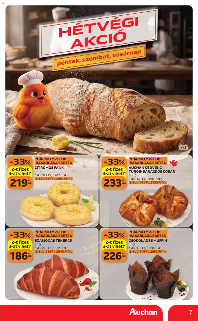 Auchan Auchan akciós újság 7 oldal