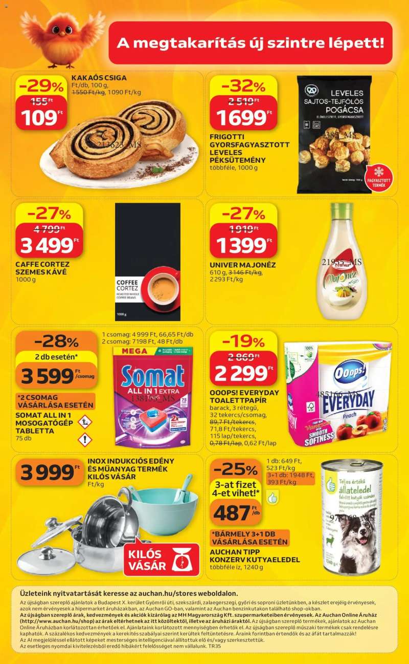 Auchan Auchan Szupermarket akciós újság 12 oldal