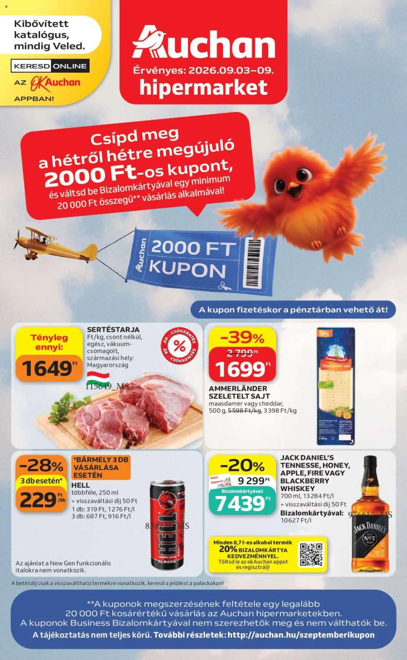 Auchan Auchan akciós újság 1 oldal