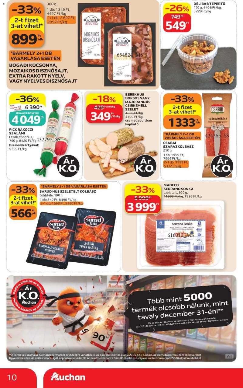 Auchan Auchan akciós újság 10 oldal