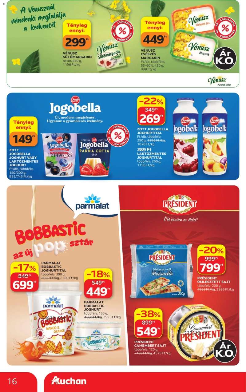 Auchan Auchan akciós újság 16 oldal