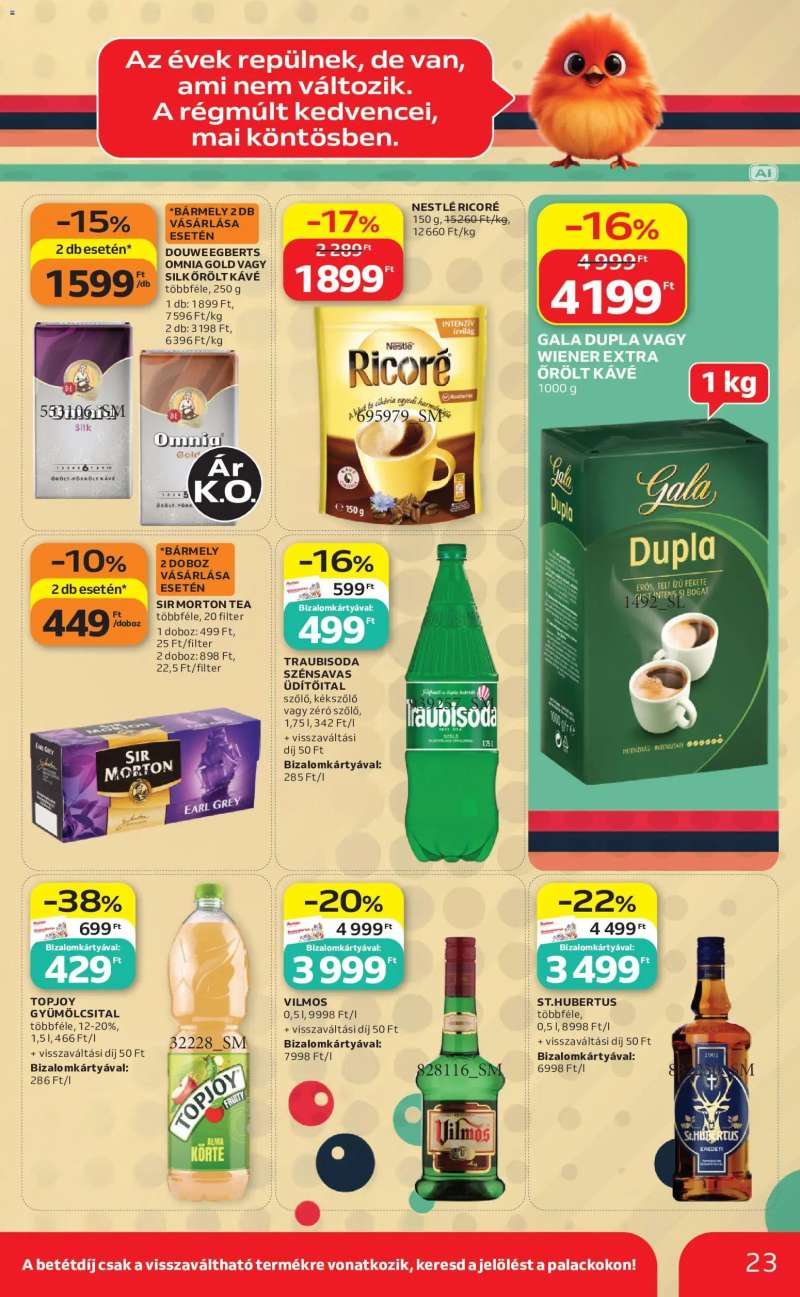 Auchan Auchan akciós újság 23 oldal