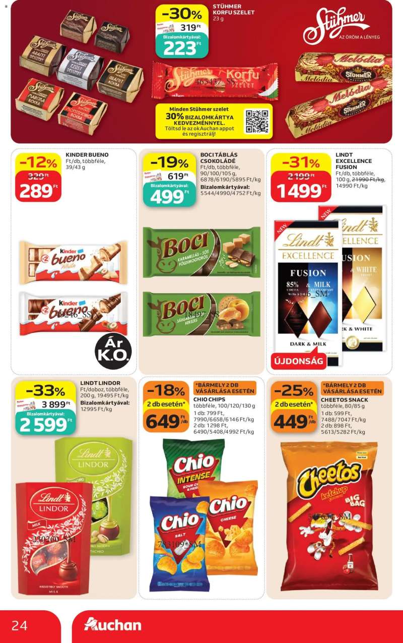 Auchan Auchan akciós újság 24 oldal
