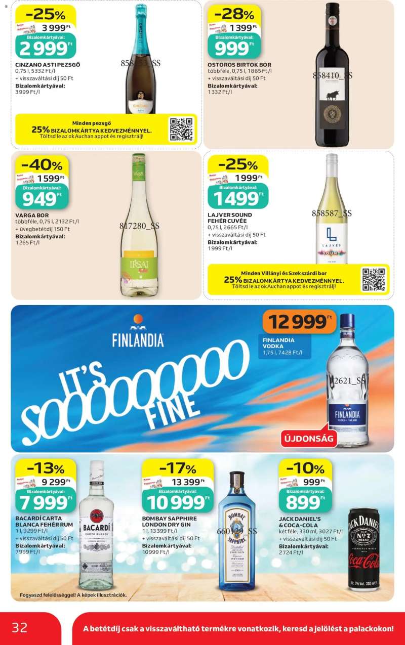Auchan Auchan akciós újság 32 oldal