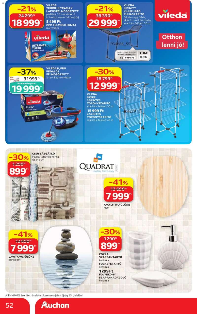Auchan Auchan akciós újság 52 oldal