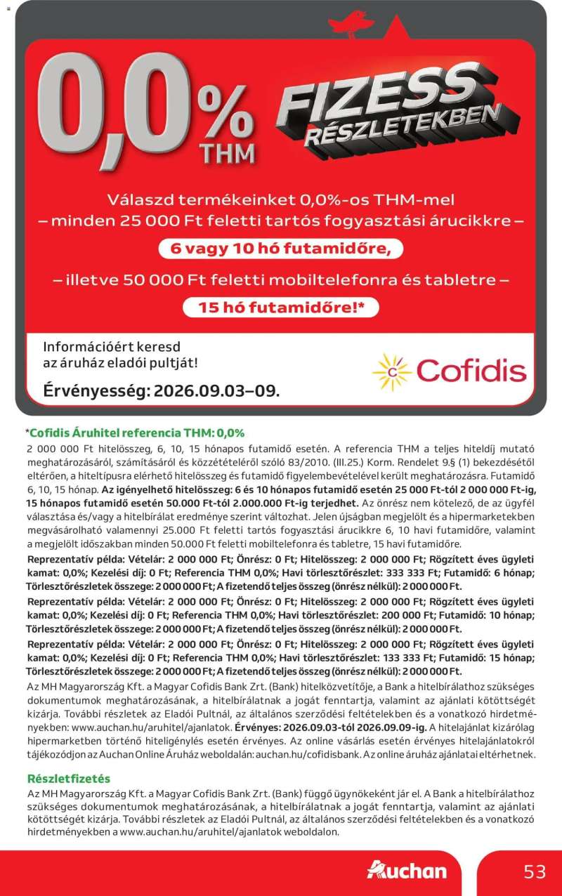 Auchan Auchan akciós újság 53 oldal