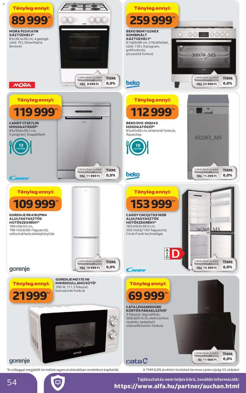 Auchan Auchan akciós újság 54 oldal