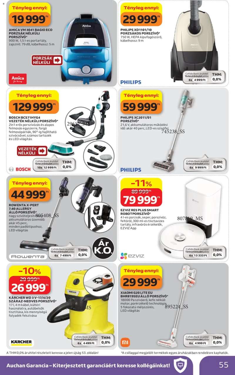 Auchan Auchan akciós újság 55 oldal