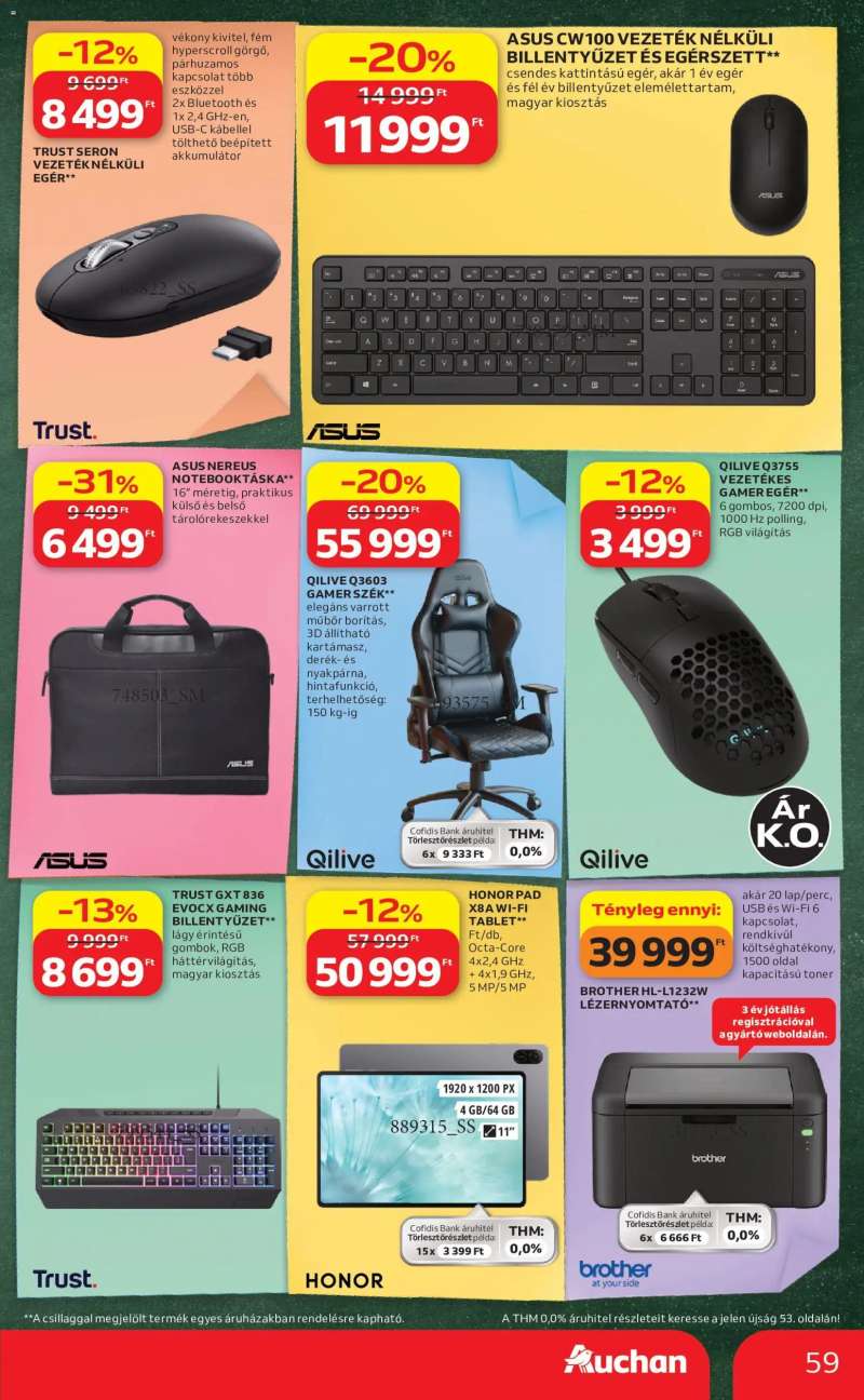Auchan Auchan akciós újság 59 oldal