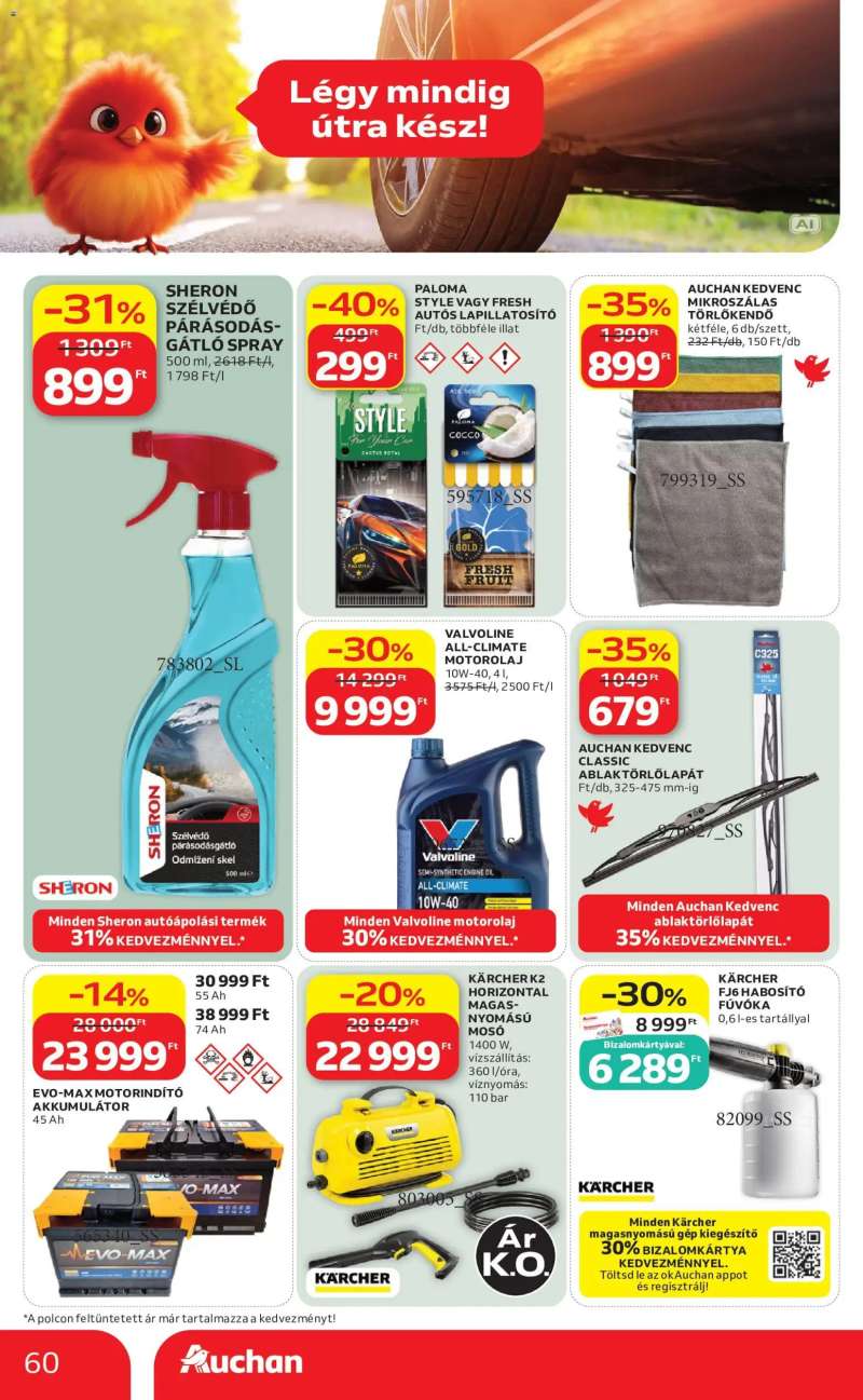 Auchan Auchan akciós újság 60 oldal
