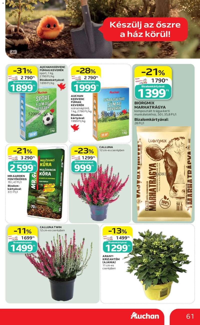 Auchan Auchan akciós újság 61 oldal
