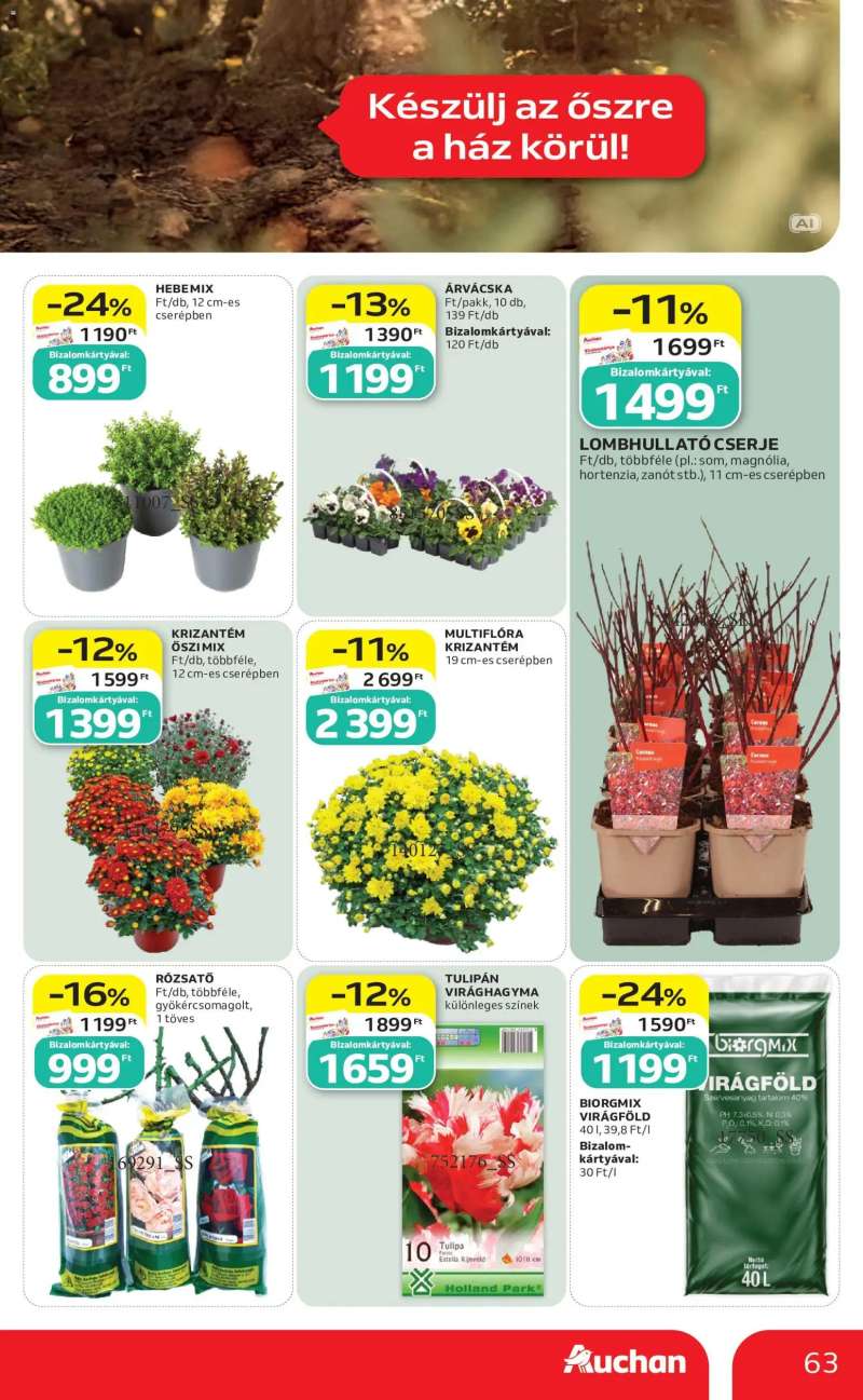 Auchan Auchan akciós újság 63 oldal