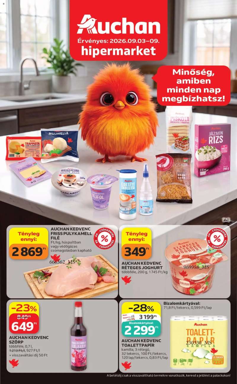 Auchan Auchan Saját Márkás termékeink 1 oldal
