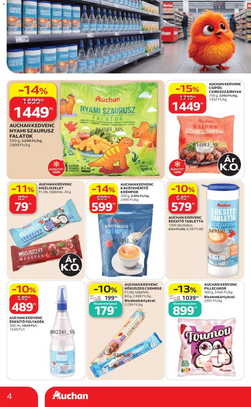 Auchan Auchan Saját Márkás termékeink 4 oldal