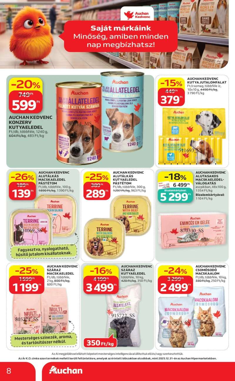 Auchan Auchan Saját Márkás termékeink 8 oldal