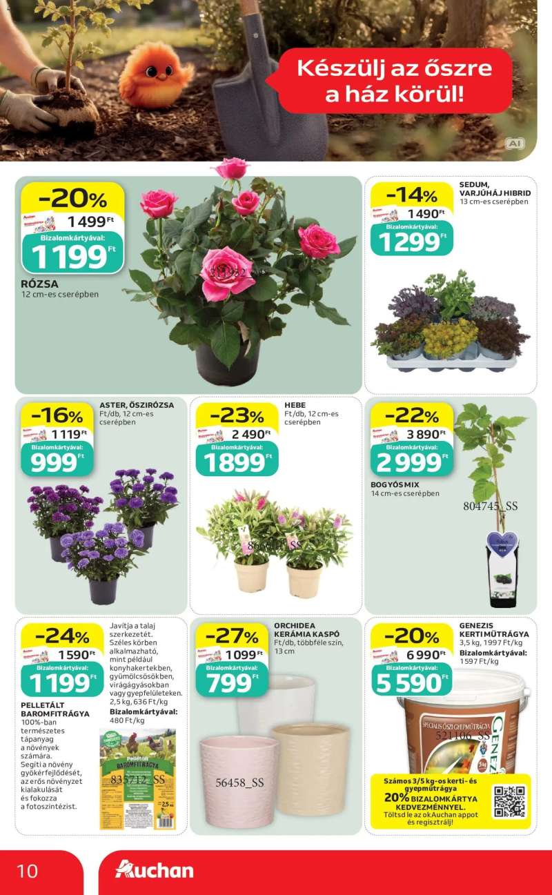Auchan Auchan akciós újság 10 oldal