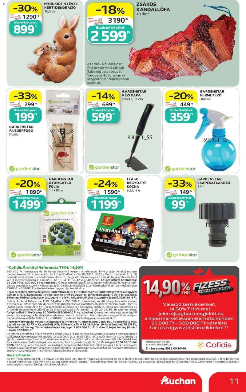 Auchan Auchan akciós újság 11 oldal