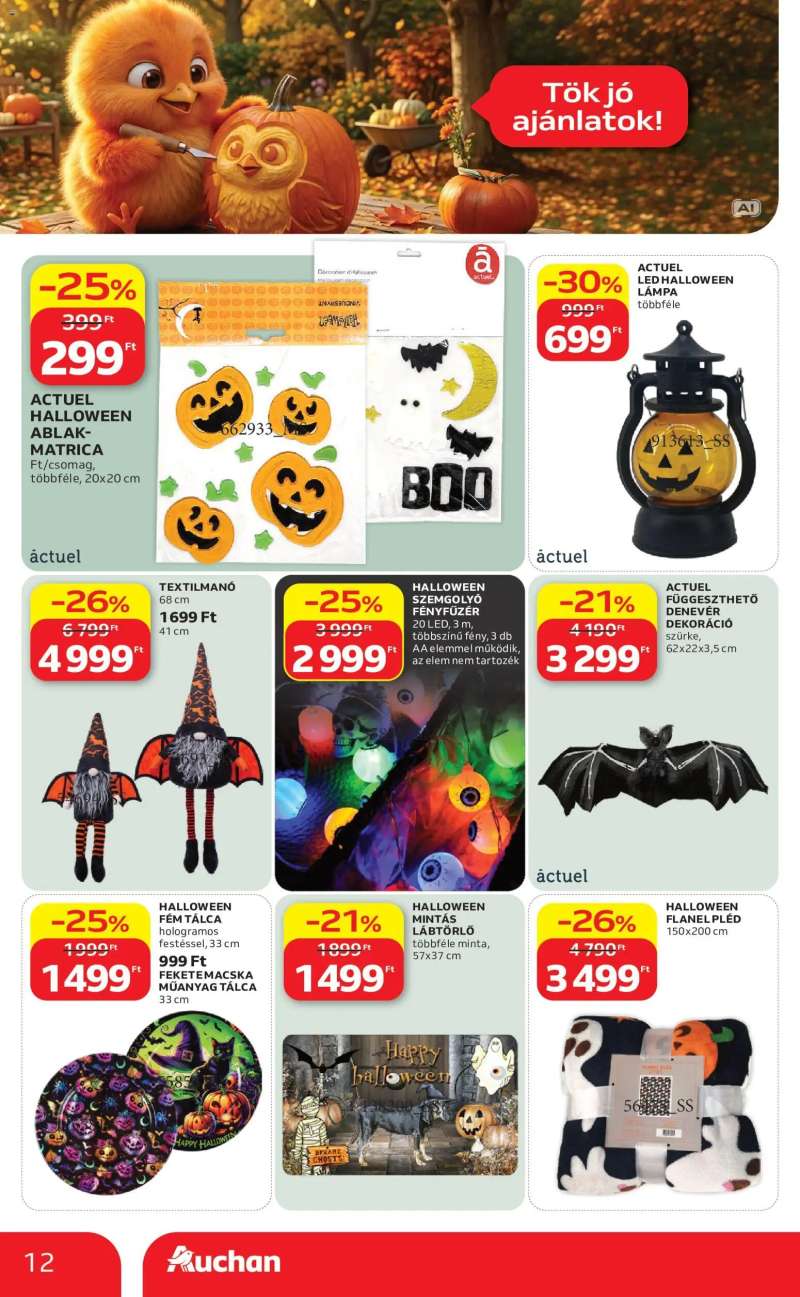 Auchan Auchan akciós újság 12 oldal