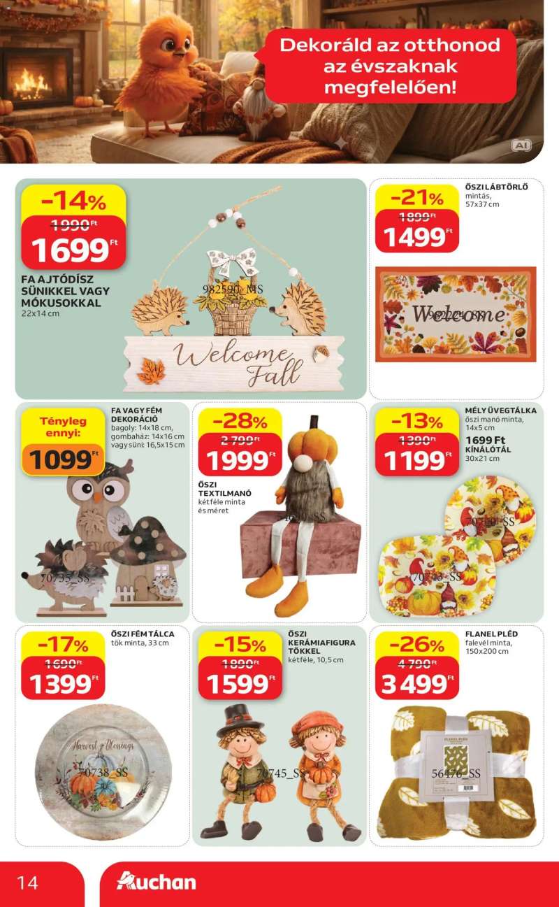 Auchan Auchan akciós újság 14 oldal