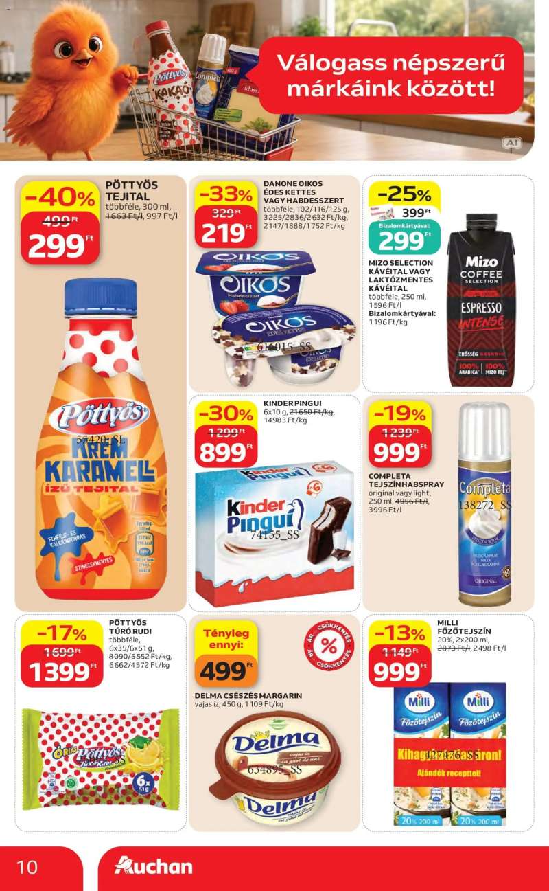 Auchan Auchan Kedvenc Márkáink 10 oldal