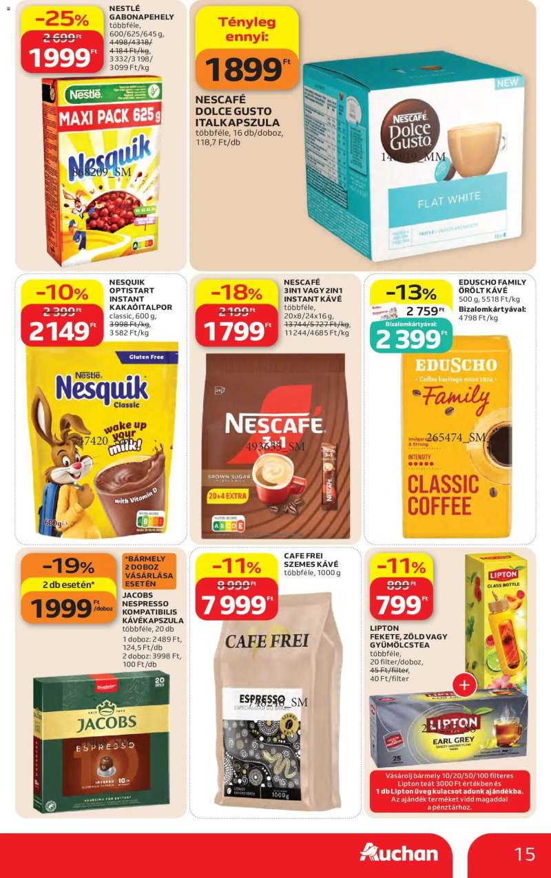 Auchan Auchan Kedvenc Márkáink 15 oldal
