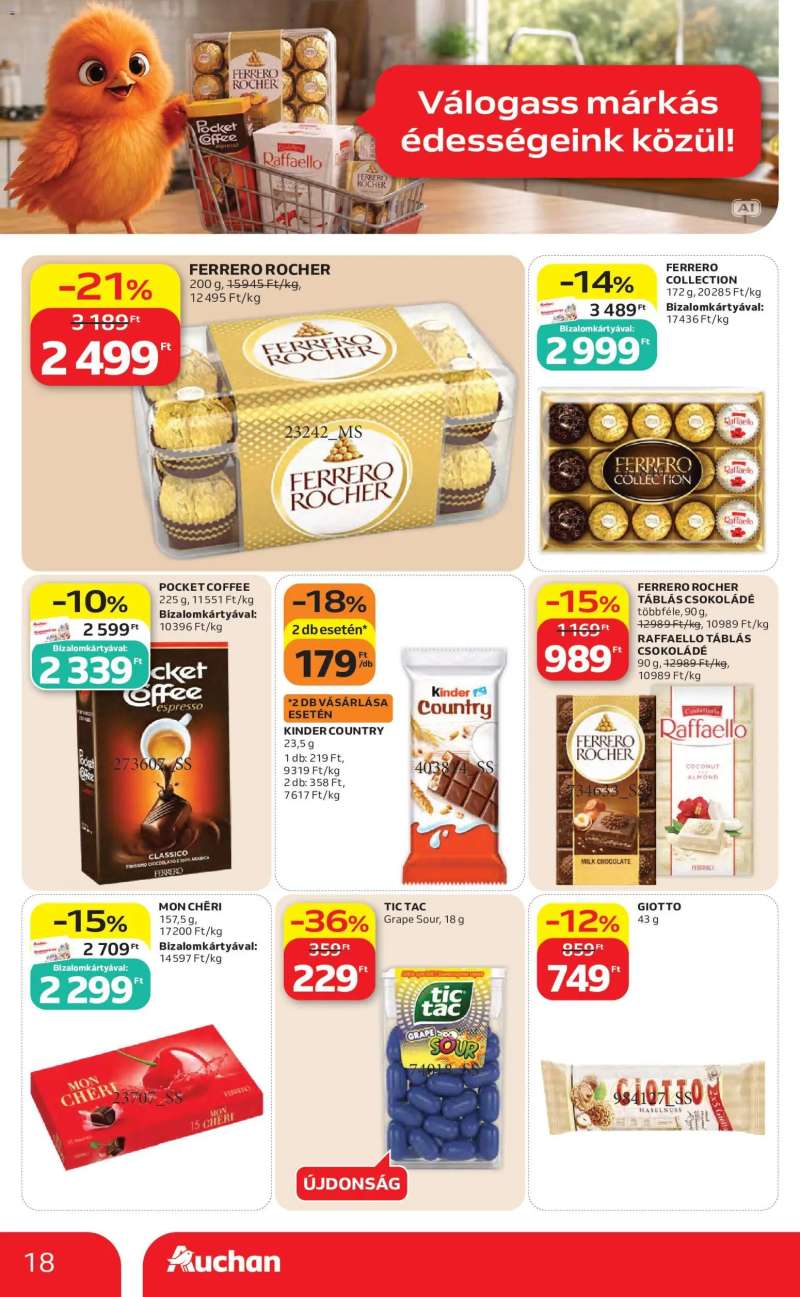 Auchan Auchan Kedvenc Márkáink 18 oldal