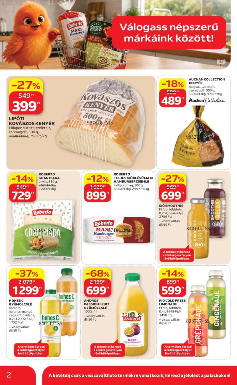 Auchan Auchan Kedvenc Márkáink 2 oldal