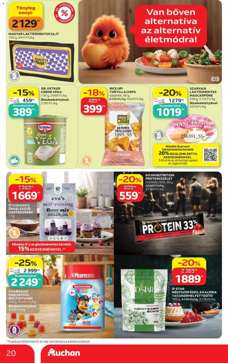 Auchan Auchan Kedvenc Márkáink 20 oldal