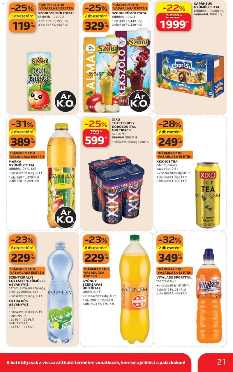 Auchan Auchan Kedvenc Márkáink 21 oldal