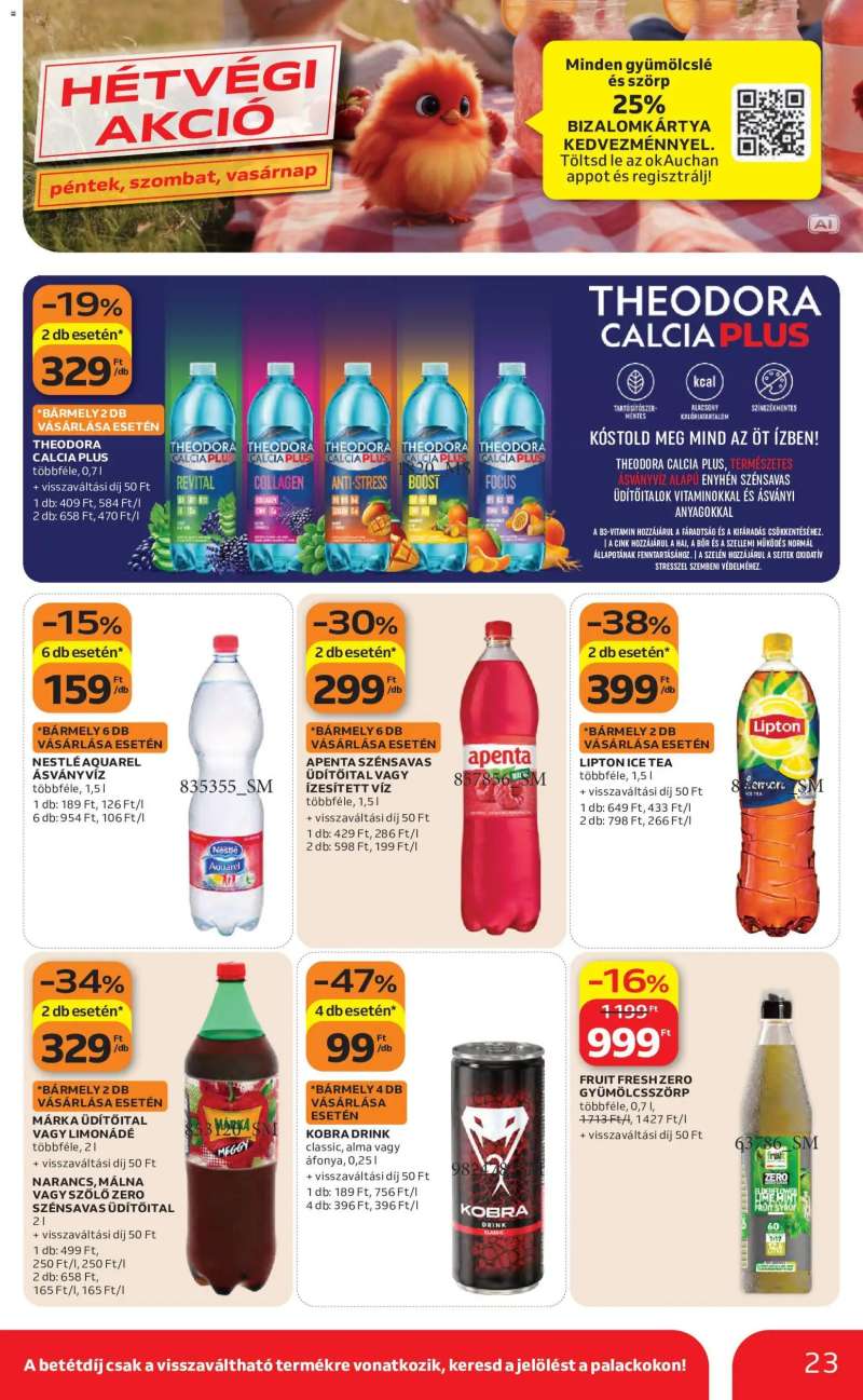 Auchan Auchan Kedvenc Márkáink 23 oldal