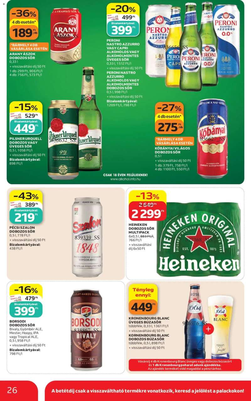 Auchan Auchan Kedvenc Márkáink 26 oldal