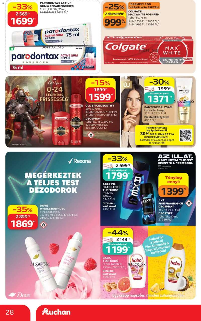 Auchan Auchan Kedvenc Márkáink 28 oldal