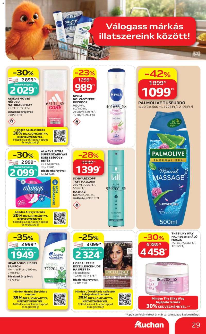 Auchan Auchan Kedvenc Márkáink 29 oldal