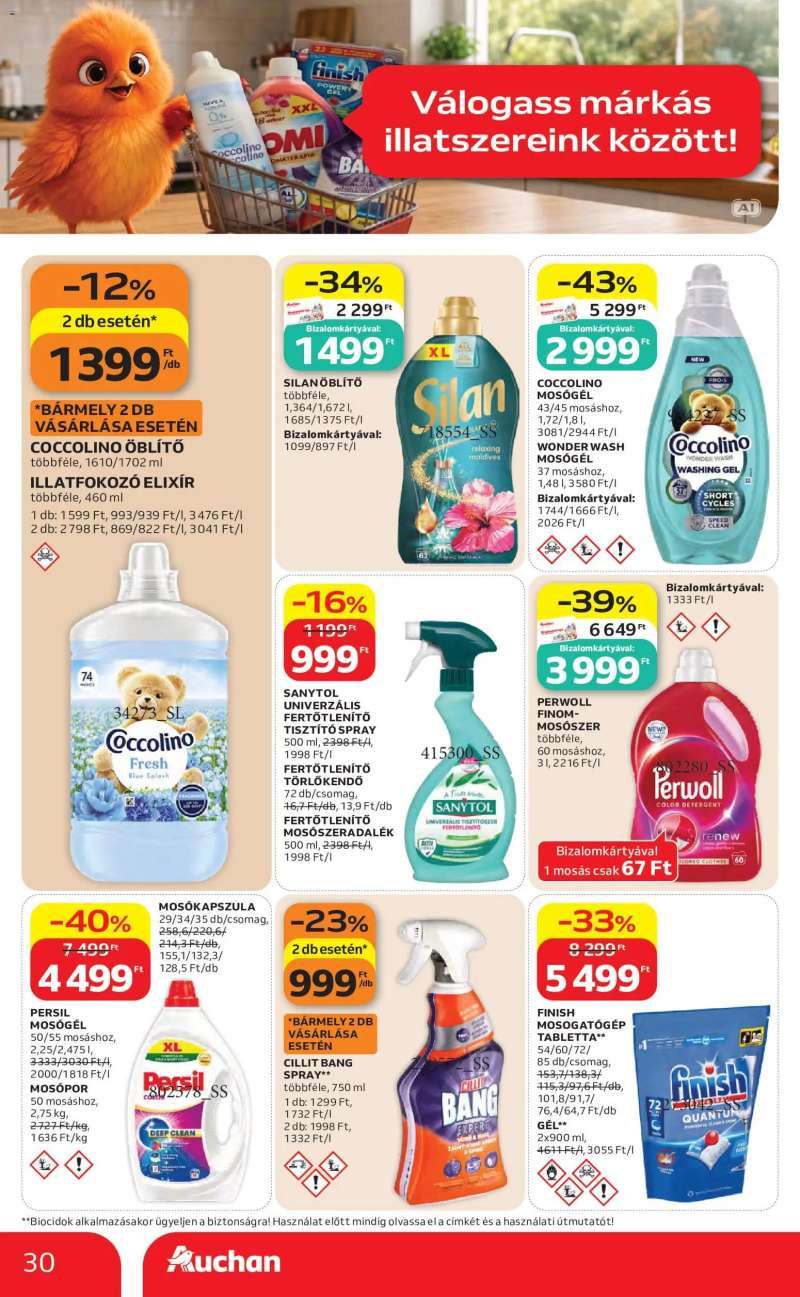Auchan Auchan Kedvenc Márkáink 30 oldal