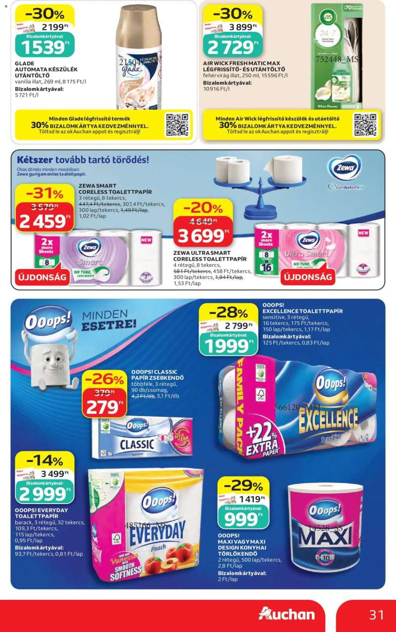 Auchan Auchan Kedvenc Márkáink 31 oldal