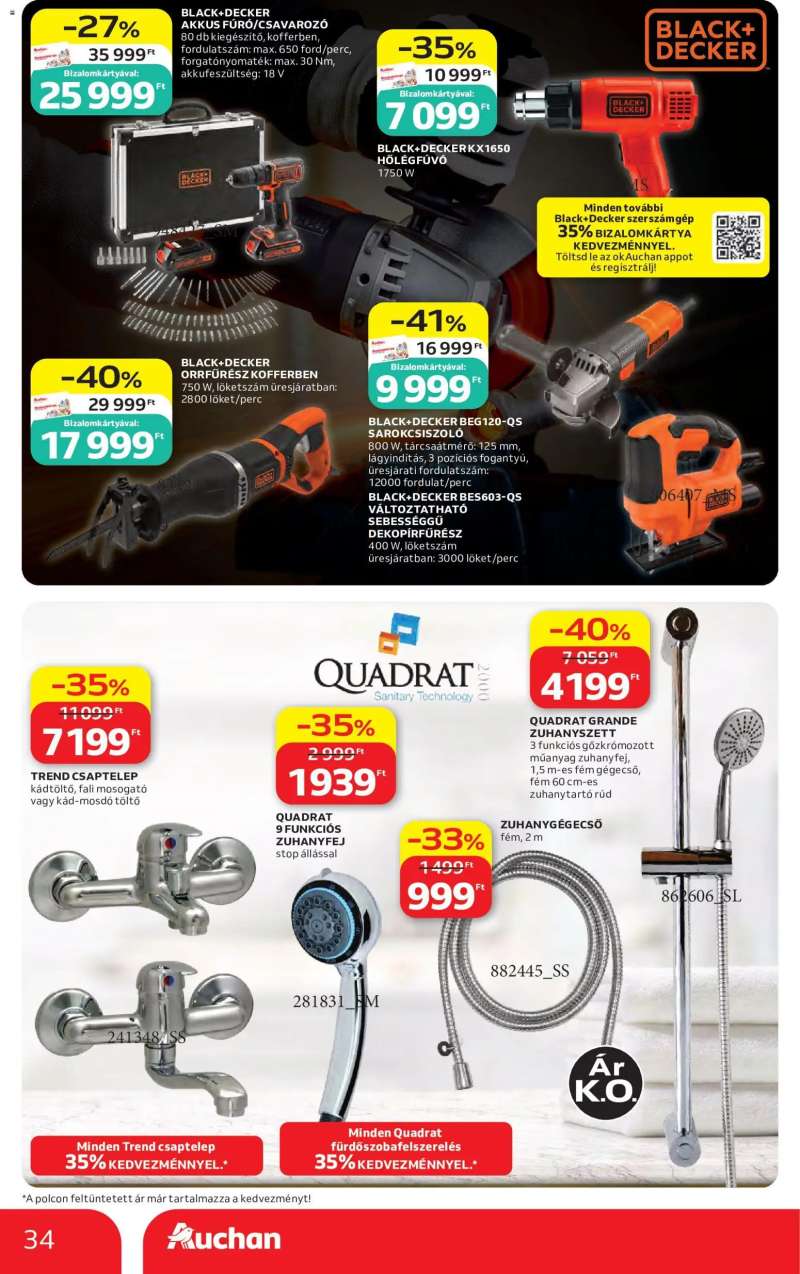 Auchan Auchan Kedvenc Márkáink 34 oldal